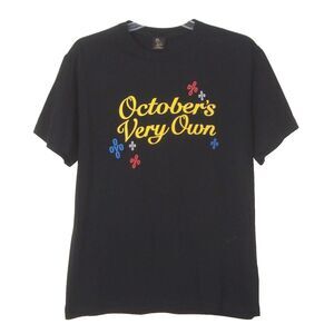 October's Very Own OVO Script Black Short Sleeve Tee